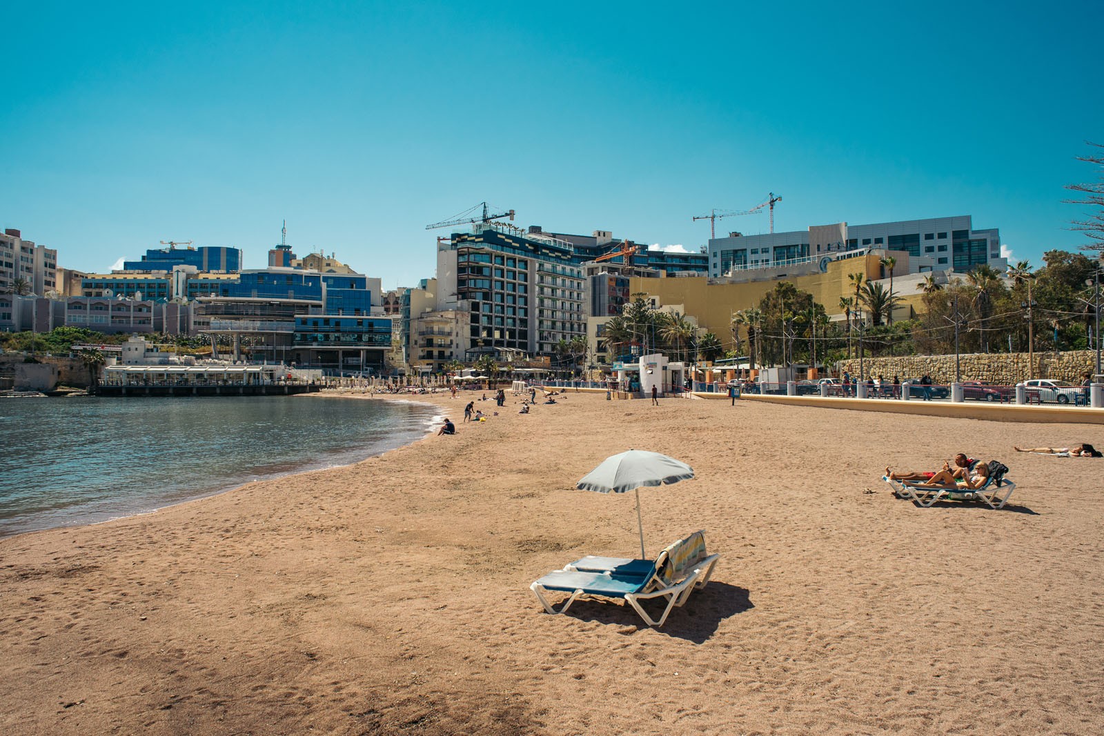 St Georges Bay Malta